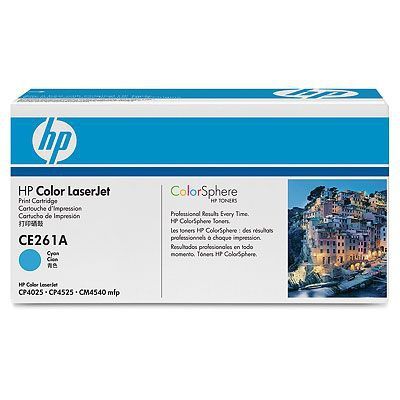 HP # CE261AC Cyan Contract LaserJet Toner Cartridge
