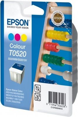 EPSON - Ink - T0520 - Multipack (C,M,Y)