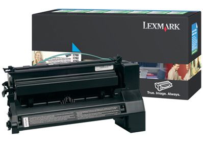 LEXMARK C780 / C782 / X782 Cyan Return Program Print Cartridge - 10 000 pgs