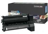 LEXMARK C752 / C762 Cyan High Yield Return Programme Cartridge - 15 000 pgs