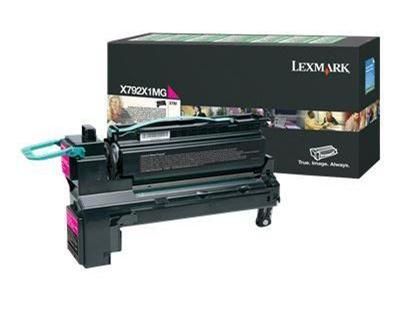 LEXMARK X792 Magenta Extra High Yield Return Program Print Cartridge - 20 000 pgs