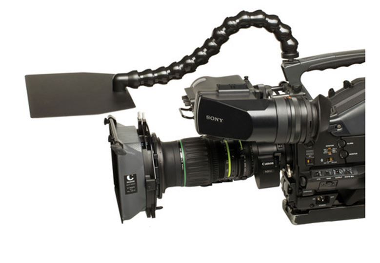 Dinkum Systems Pro Screw Mount Lens Shade French Flag Assembly - Black