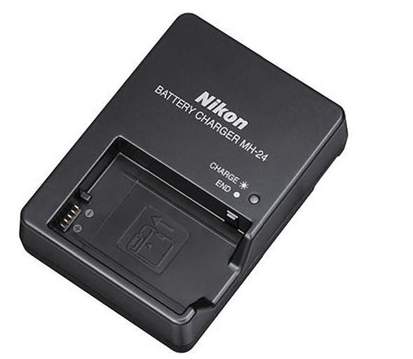Nikon MH-24 Quick Charger for EN-EL14 Battery - Black