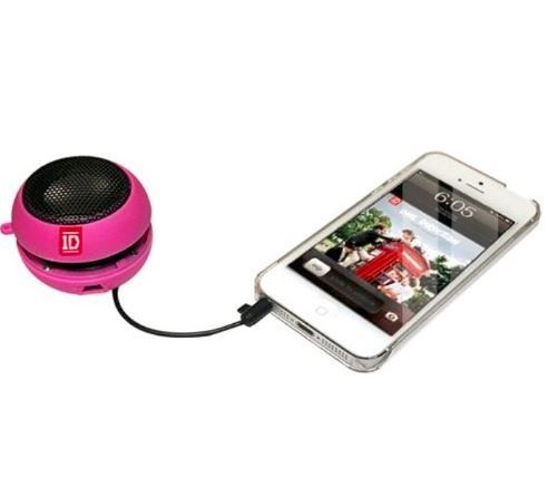 Jivo One Direction Mini Burger Speaker 3.5mm Jack - Pink
