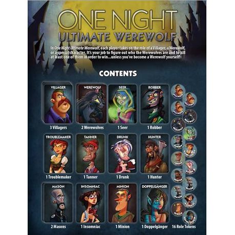 Board Game Review: One Night Ultimate Werewolf