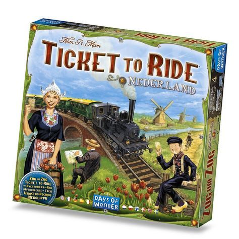 Ticket to Ride Map Collection: Volume 4 - Nederland Board Game
