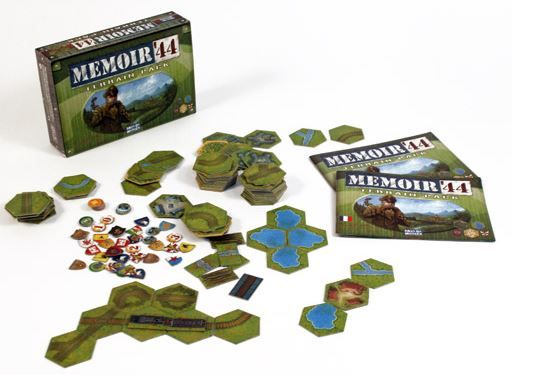 Memoir '44 Terrain Pack Expansion Board Game