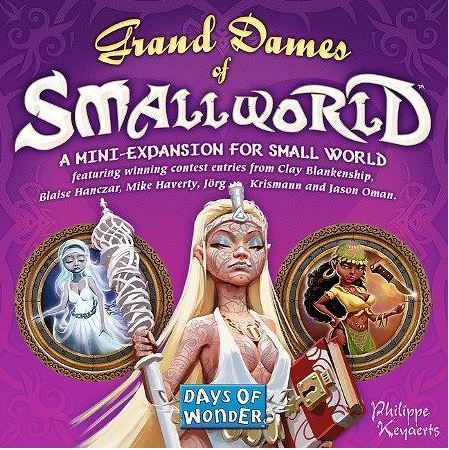 Small World Grand Dames Expansion Board Game