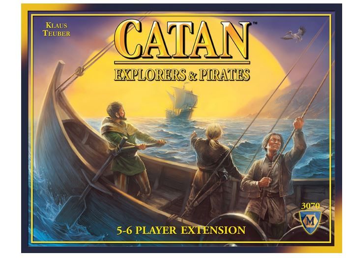 Catan Explorers &amp; Pirates 5-6 Player Extension Board Game