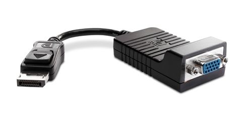 HP DisplayPort to VGA Adapter - Black
