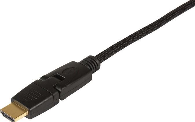 Ellies HDMI A To HDMI A Rotatable Cable - 1.5m