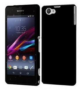 Capdase Sony Compact Xperia Z1 Soft Jacket - Solid Black