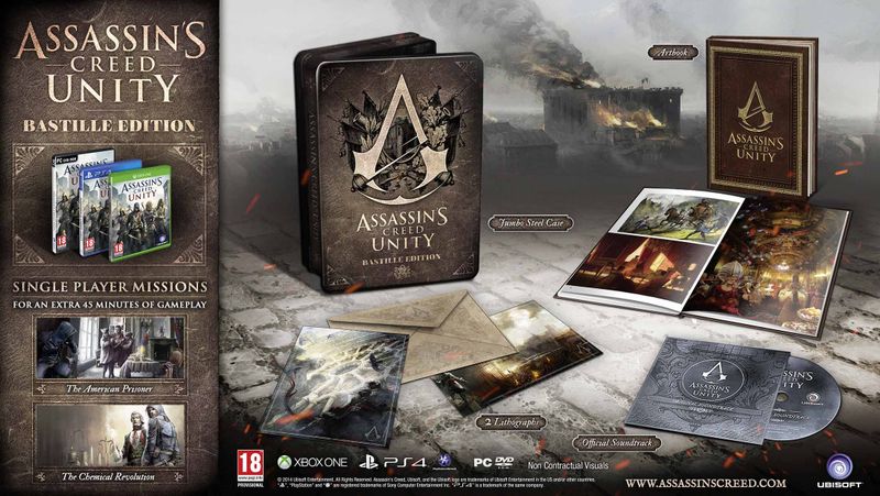 Assassin's Creed Unity Bastille Collector's Edition (PC)