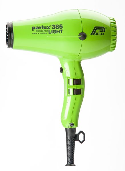 Parlux 385 Power Light Ceramic Ionic Hair Dryer - Green