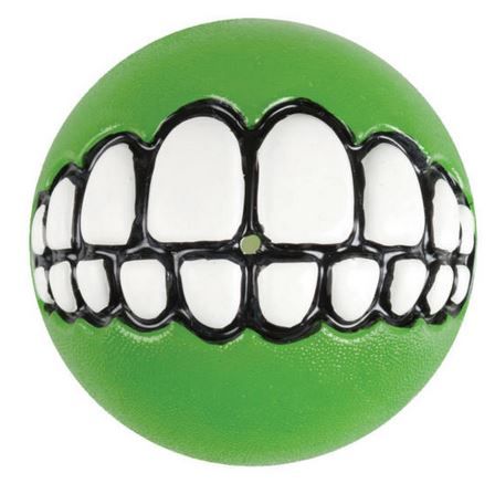 Rogz - Grinz Dog Treat Ball Large Lime