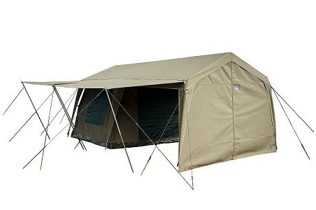 Bushtec - Gold Range Gazebo Apex Wall - Khaki