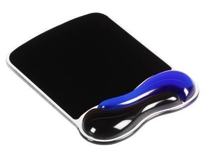 Kensington Optimise IT Duo Gel Keyboard Wrist Rest - Blue &amp; Black