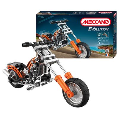 Meccano Chopper Motorbike