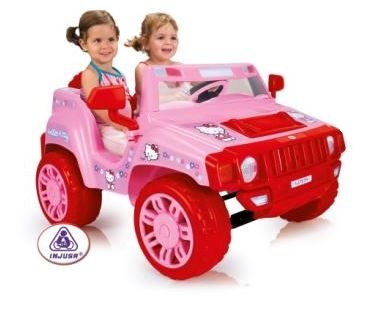 Hello Kitty 2 Seater Car 12 Valve
