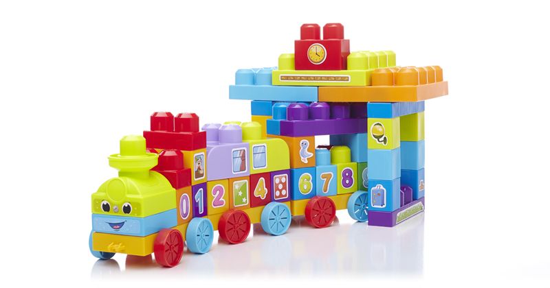 Mega Blocks 1St Builders 123 Learning Train