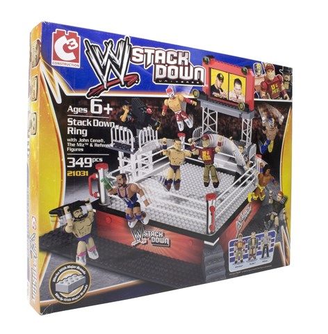 WWE Stackdown Ring Set with Figure