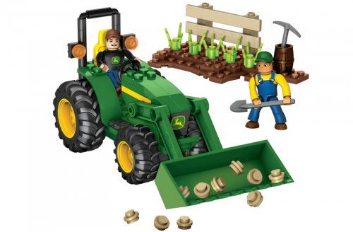 Mega Blocks John Deere Farm Tractor