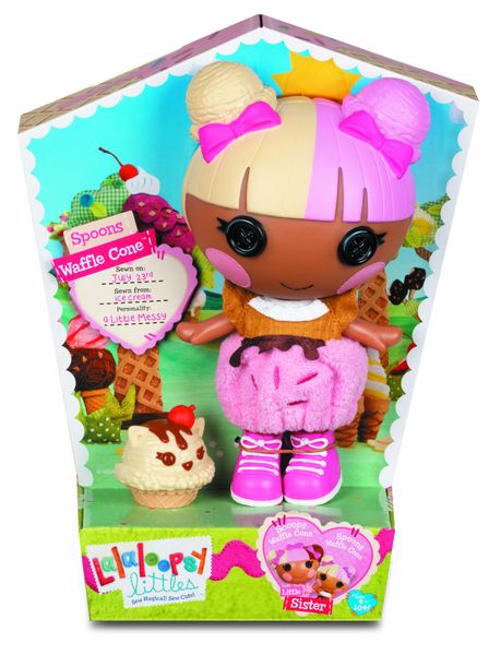 Lalaloopsy - Littles Doll - Spoons Waffle Cone