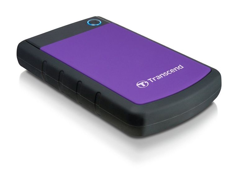 Transcend 2TB Rugged USB3.0 Hard Drive 2.5" - Purple