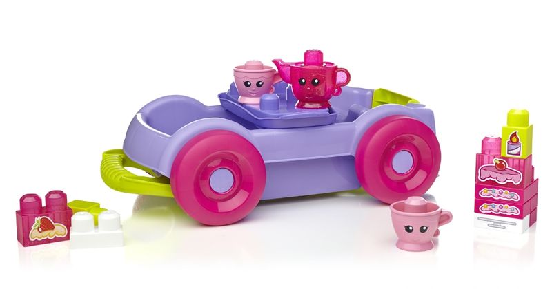 Mega Bloks First Builders Pull and go Tea Party