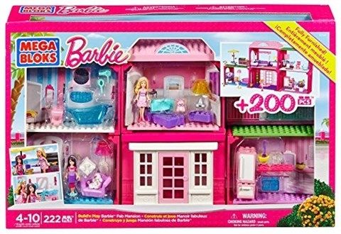 Barbie Build and Play Mansion Mega Bloks