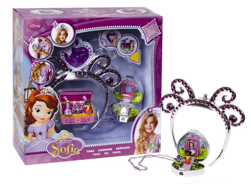 Disney Sofia The First Three Mini Dolls With Magic Tiara