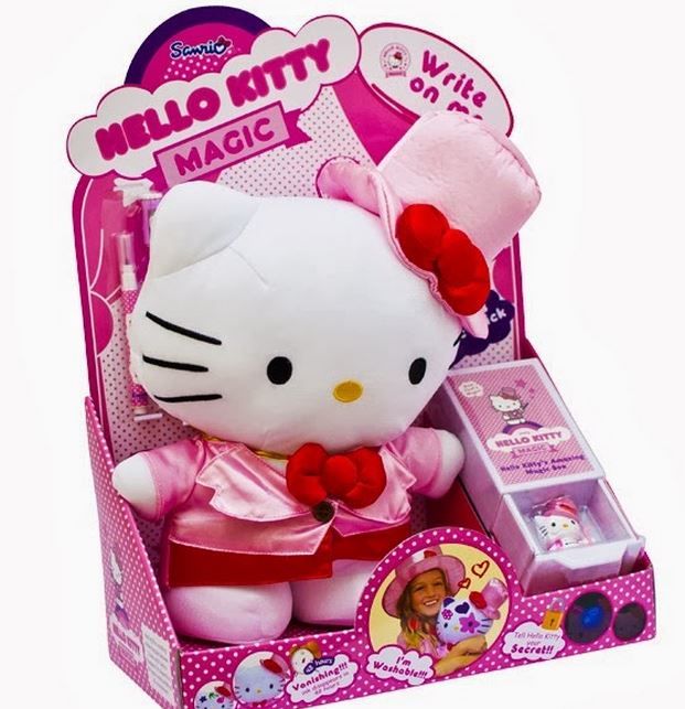 hello kitty clown plush
