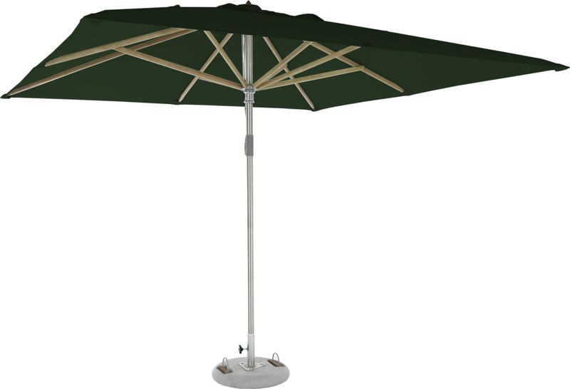 Cape Umbrellas - 3m Premium Line Seapoint Square Umbrella - Dark Green