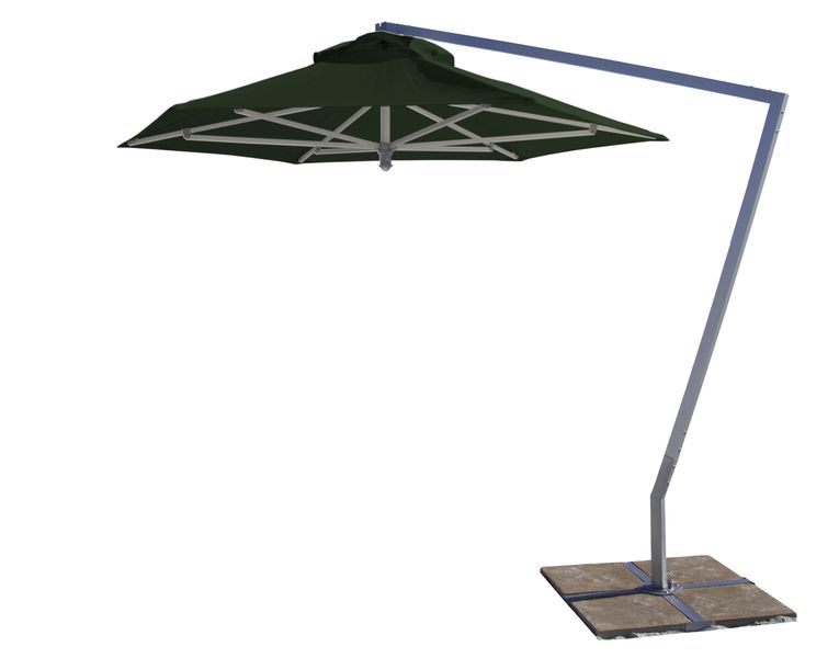 Cape Umbrellas - 3m Speciality Line Britannia Hexagonal Umbrella - Green