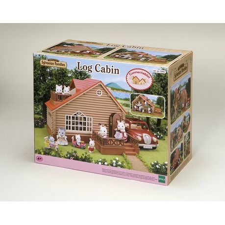sylvanian families cabin log