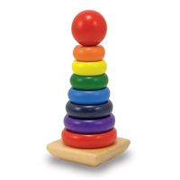 melissa and doug soft rainbow stacker