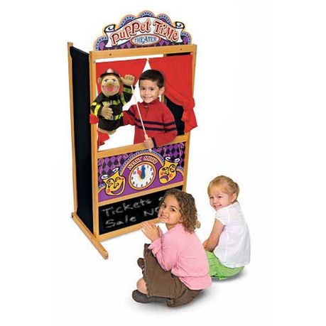 melissa and doug deluxe puppet theater
