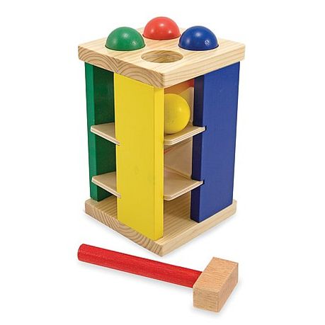 Melissa and doug pound and cheap roll tower