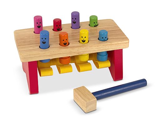 Melissa &amp; Doug Deluxe Pounding Bench