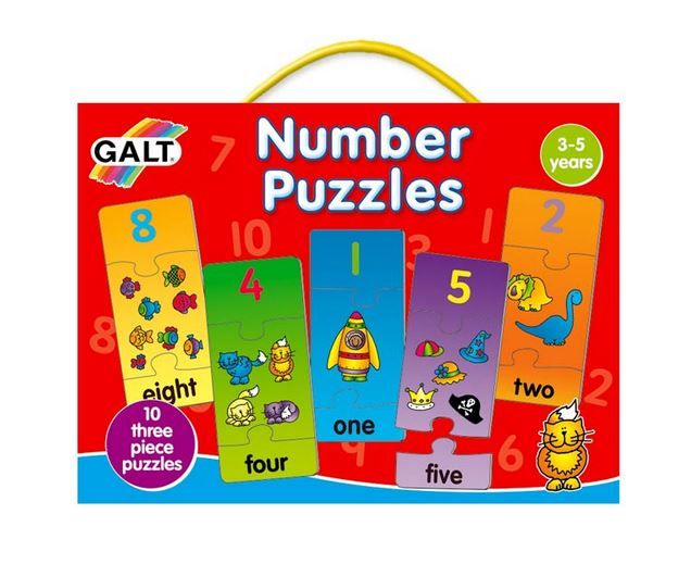 Galt Toys Number Puzzles