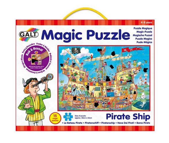 Galt Toys Magic Pirate Ship Puzzle