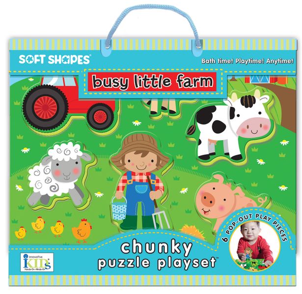 Soft Shapes Busy Little Farm Chunky Puzzle