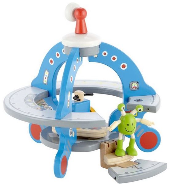 Hape - Pretend &amp; Play - Wooden UFO