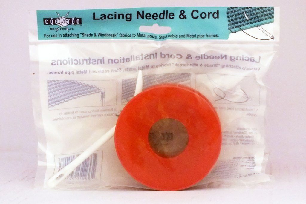 Coolaroo Lacing Cord & Needle Black Shop Today. Get it Tomorrow