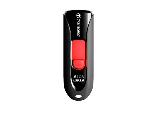 Transcend JF590K USB 2.0 Flash Drive - 64GB