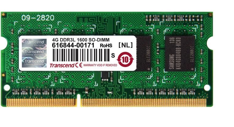 Transcend 4GB Low Voltage Notebook Memory