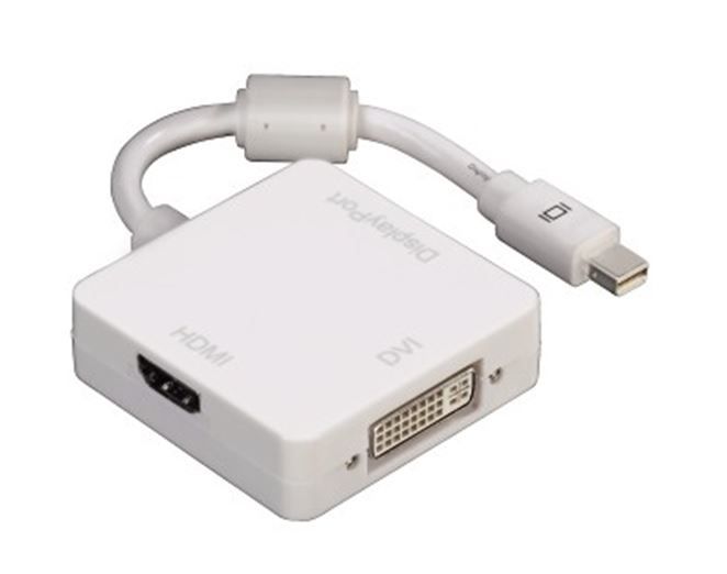 Hama 3in1 Mini Display Port Adapter for DVI DisplayPort
