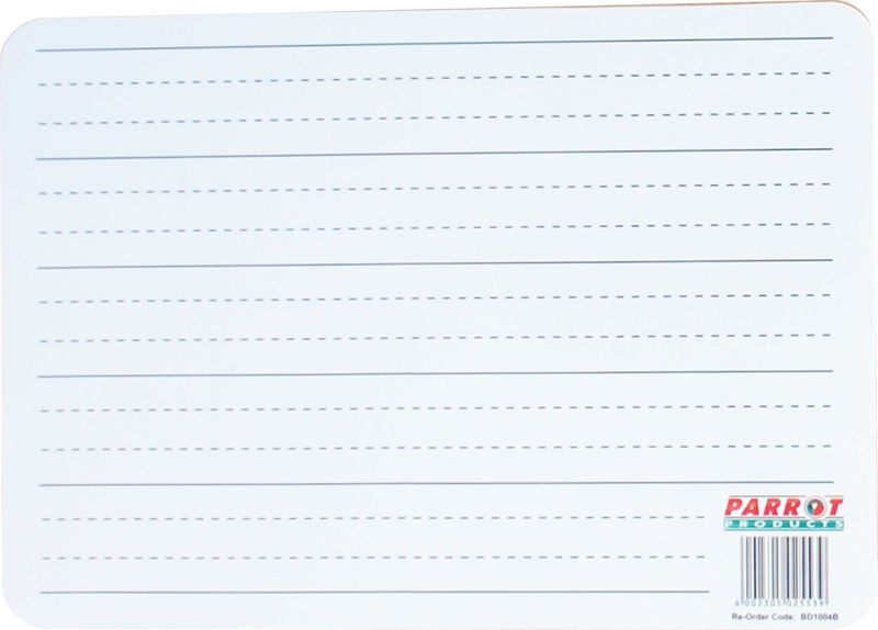 Parrot Plastic 297x210mm Writing Lines Writing Slate