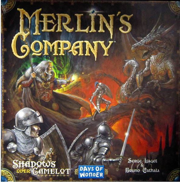 Shadows Over Camelot Expansion Merlin's Company Board Game
