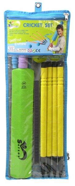 M &amp; P World Cricket Set in Bag